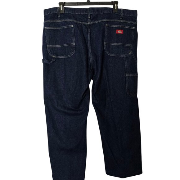 Dickies Men's Carpenter Jeans 44x29 Relaxed Fit Blue Denim Wash Pants NWOT - Picture 4 of 7